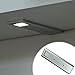 Produktbild LED Küche Schranklampe Badeleuchte Möbelleuchte Aluminium Kaltweiss NEO 1.2W 90lm! 230V 12V