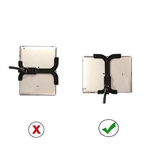 Tablet Halterung , Ipad halterung 360 Grad Desktop-Ständer Drehbar Flexibel Winkel verstellbar universal Tablet schwanenhals halterung für iPad/iPad Mini/iPad 2/3/4/iPad Air/Air 2/pro Samsung Tab(7-10 inches)-1 pcs 2 in 1 Eingabestift Stylus - 5