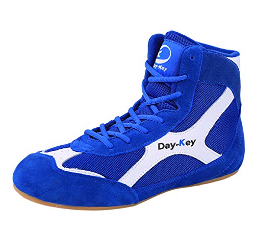 Day Key Chaussures de Lutte Respirante Chaussures de Boxe pour Hommes Femmes Enfants Garçons et Filles