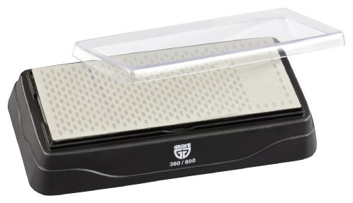 GRÄWE® Diamant Schärfplatte Körnung 360 / 600 inkl. Halter SHARPHOME