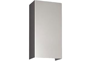 Teka - Prolongación de Campana de 800 mm en Acero Inoxidable, Superior Largo DLV/DBB/DVT/DBT Inox, para Campanas Decorativas, Elegancia y Sobriedad, Color Acero Inoxidable