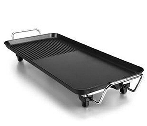 Preisvergleich Produktbild Haushaltselektrogrill Teppanyaki Kochplatte Elektroherd rauchloser Grill Pfanne No.