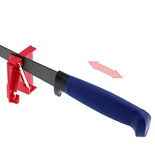 MARTTIINI Martef 36cm Filetiermesser, Klinge 23cm, beschichtet + LANSKY Crock Stick Messerschärfer / Filleting Knife & Sharpener Combo - 6