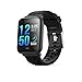 Produktbild XHL Art Smartwatch mit Pulsuhr Blutdruck Uhr Smart Watch Unterstützung Facebook Whatsapp Für Männer Frauen Q9 Uhren,Black