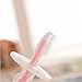 Soft Bristle Silicone Baby Toothbrush Teeth Rubber Massager Brush Baby Healthy Care (Blue)