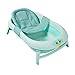 Produktbild Baby Badewanne, Baby-Bad, können tragbare Mat Schlickerbad und T-Netzwerk, Duschwannen Faltbare, 2 Colors.8 Grün