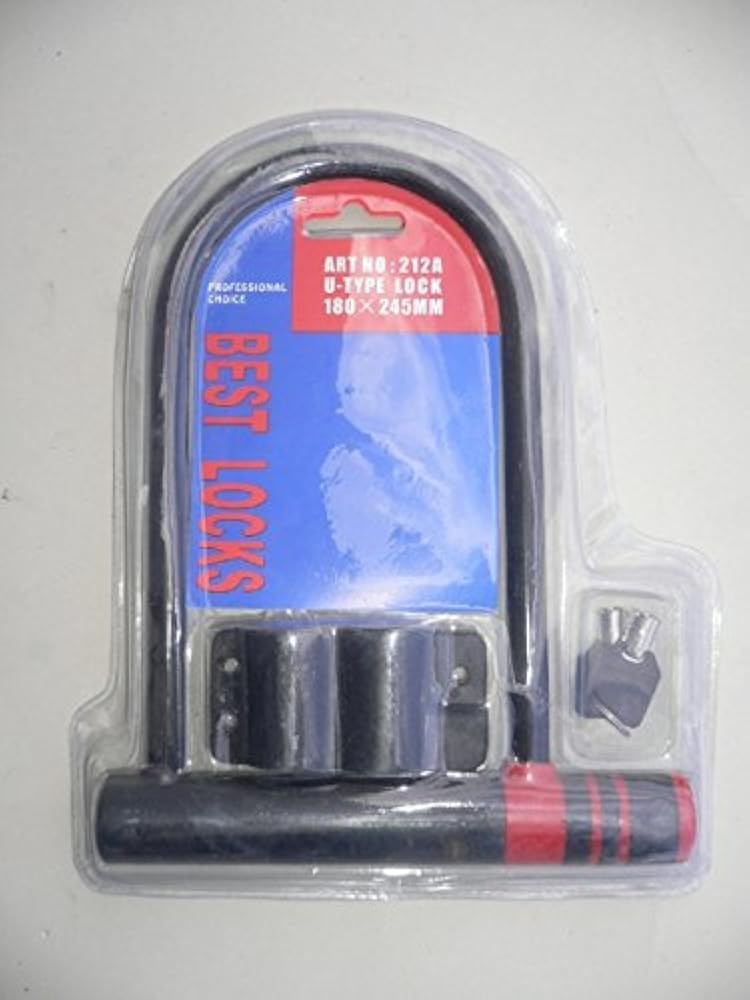 Fahrrad Bügelschloss U-Form Fahrradschloß Motorradschloß 180 x245mm