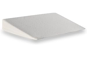 DORMISSIMO Cuña elevadora Antirreflujo 60x40 para Cuna Bebé Niño | Inclinación 15º Recomendada por Pediatras | Almohada Inclinada Transpirable y Desenfundable con Funda Tencel | Fabricación Europea