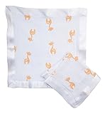 aden by aden + anais security blankets 2-pack - safari friends giraffe