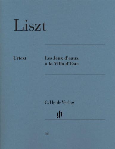 Les Jeux d'eaux à la Villa d'Este - Piano - (HN 983)