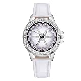 IG Invictus Women es Casual Quarz Leder Band New Strap Watch Analog Wrist Watch Vansvar Damenuhr Weiße Uhren.
