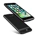 Produktbild ICHECKEY Ultradünn 4000mAh Akku-Hülle für iPhone 7 Plus/8 Plus Battery Case Lightning Audio Ausgabe Slim iPhone 6 Plus/6S Plus Power-Case Handyhülle mit Zusatzakku Extra 100% Akkulaufzeit (Schwarz)