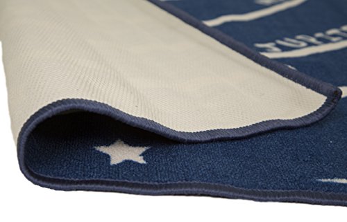 Kinder Teppich Planeten Design Farbe Multi grösse 100X190cm - 2