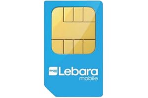 Lebara International Combi SIM Preloaded with £10 Credit