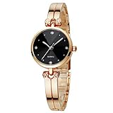 Comtervi Armbanduhr Damen Uhr Kleine Zifferblatt Exquisite Analoge Quarz Damenuhr Frauen