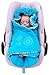ByBoom® - Swaddling Wrap, Car Seat and Pram Blanket for Spring, Summer and Autumn/Fall, Universal for infant and child car seats eg; Maxi-Cosi, Britax, for a pushchair/stroller, buggy or baby bed, Color:Grey