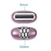 inkint 2 in 1 Electric Razor with 2-Level Speed Modes Interchangeable Epilator / Shaver Heads for Women & Girls Shaving Body Hairs on Face & Legs & Underarms