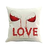 ❀❀ Handliche Reißverschluss-Box aus Vlies | 60cm x 50cm x 25cm ,Orthopädisches Plattkopf Babykissen mit zwei entfernbar Bezügen beugt vor/heilt (Schiefschädel-Kopfform) | Babykopfkissen,Orthopädisches Rücken-Kissen, Rückenstütze Aus Memory Foam, Lendenkissen Fördert Gesunde Sitzhaltung, Rückenstützkissen Zur Rückenentlastung, Lordosenstütze Für Auto, Büro & Zuhause, Schwarz ,Liebes Kissenbezug mit Spruch ''Keine Sorge, Schatz. Ich werde dich für den Rest deines Lebens nerven.'' - Kissen-Hülle -