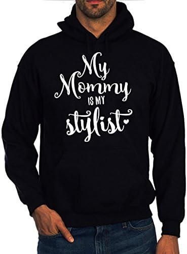 PawShirt My Mommy Is My Stylist Quote Men Women Black Hoodie