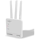 Conbre CPE MT-300H 5G & 4G Mobile Sim based Wi-Fi Router | No Configuration Required |with Micro SIM Card Slot | all 4G sim W
