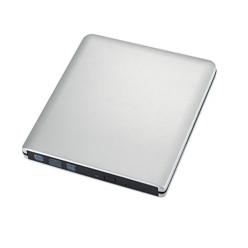 Pictek Dvd Drive Esterno, [Best Version] Esterna CD Dvd Drive USB 3.0 Portable CD/Dvd-RW bruciatore Ultra Sottile per Apple Mac Computer Laptop