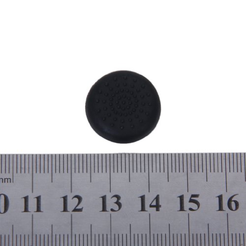 Par De Tapas Joystick Para Sony PlayStation 4 PS4 Mando   Caps for PS4 Controller- Negro Camo De Silicona Cubierta De La Caja Protectora De La Piel Para Sony Playstation 4 PS4 Controlador-negro-azul