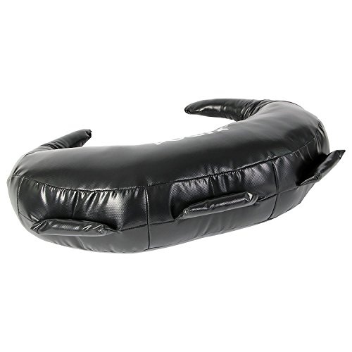Bulgarian Bag Kunstleder (schwarz oder rot) 5 kg, 8 kg, 12 kg, 17 kg, 22 kg POWRX Functional Fitness Sandsack - 6