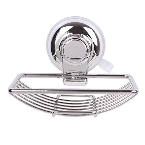 ipegtop Suction Seifenhalter Wand Seifenschale Seifenablage mit Saugnapf aus Edelstahl, Rostfrei