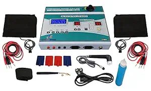 Tycoon Physio Solutions Combination 5 IN 1 LCD 125 Programs Computerized IFT+MS+TENS+US+Deep Heat Physiotherapy Machine