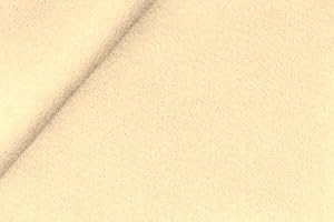 LE ANTICHE MERCERIE PANNOLENCI a Tinta Unita, Vendita al Mezzo Metro, 1 quantità = 50 CM, Vari Colori, Altezza 180 cm (Panna 458)