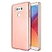 Produktbild LG G6 Hülle, Fraelc® Ultra Dünn Leichtgewicht Hardcase Matte Rose Gold Hardskin Rutschfest Hülle für LG G6 (5,7 Zoll)
