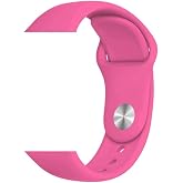 CONSTRAIN - Apple Watch 42 44 45 49 mm M/L Beden Kordon Silikon Spor Kordon 1 2 3 4 5 6 SE 7 8 Ultra ile Uyumlu