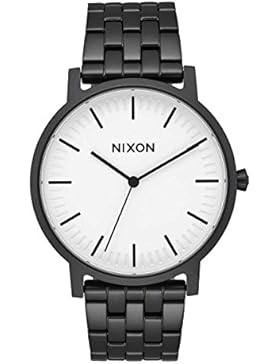 Nixon - Porter 40mm Matte Black White - Armbanduhr Herren-A10572493-00