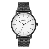 Nixon - Porter 40mm Matte Black White - Armbanduhr Herren-A10572493-00