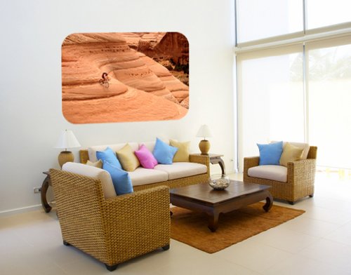 Preisvergleich Produktbild WandBild Aufkleber Canyon down Hill