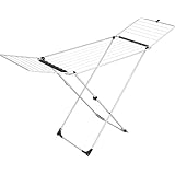 Vileda Universal Tendedero X-legs de Acero Inoxidable, Blanco, 129x5x55 cm