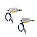 Produktbild KESOTO 2x Lineare Mini-Push-Pull-Gleichstrommagnet Elektromagnet Für Verkaufsautomaten, Transportgeräten, Bürogeräten