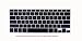 Saco High Quality Silicone Keyboard Protector Skin Cover for Apple MacBook Air MJVG2HN/A 13-inch Laptop -Black with Clear RS.300.00