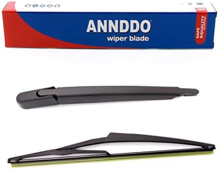 ANNDDO Rear Wiper Blade And Arm Set