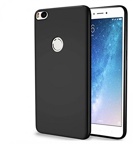 Xiaomi Mi Max 2 case Cover Black Series Shockproof Single Layer Silicon Back Cover with Soft, Dark Xiaomi Mi Max...