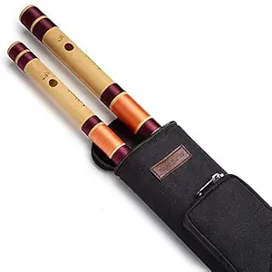 Punam Flutes Combo E Natural Base and G Natural Base with Shipping