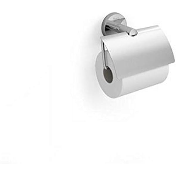 Roca A816713001 Portarrollo con tapa, cromo : Amazon.es ...