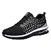Produktbild Luftkissenschuhe Herren Mesh Tuch Atmungsaktiv Sportschuhe Lace Up Freizeit Turnschuhe Dämpfung Basketballschuhe rutschfeste Sneaker Fitnessschuhe