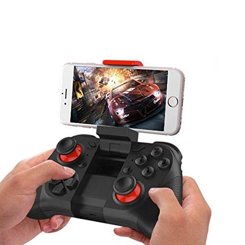 Preisvergleich Produktbild TWOBEE Drahtlose Bluetooth V 3.0 Game Controller wiederaufladbare Fernbedienung für iPhone Android Smartphones IPad TV / PC-Controller 3D VR Headset Fernbedienung Bluetooth (Color : Black)