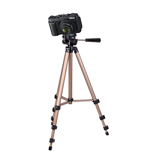 Petit tr  pied DURAGADGET pliant et l  ger     excellente qualit       pour appareil photo SLR Nikon D3200  D3100  D5100  D7000  Coolpix L310