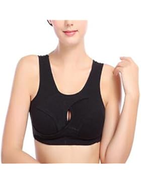 Biancheria Intimo Donna Bras I-Vest Sport per evitare cedimenti funzionare reggiseno reggiseno in cotone 6 inches...