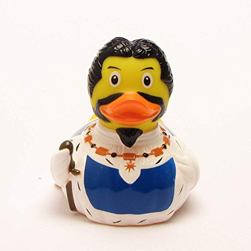 LiLaLu 8,5 cm König LU Ente Spielzeug (Mehrfarbig) - 2