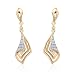 Oviya Gold Plated Glam Crystal Dangle & Drop Earrings For Women Er2191027G RS.273.00
