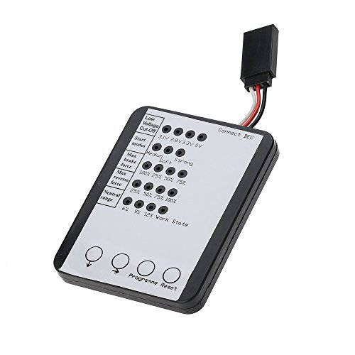 Preisvergleich Produktbild Programmierkarte für RC Auto ESC Brushless Elektronische Drehzahl Regler