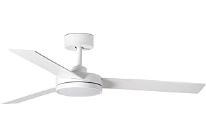 Faro Barcelona 34260 - BARTH Ventilador de techo blanco